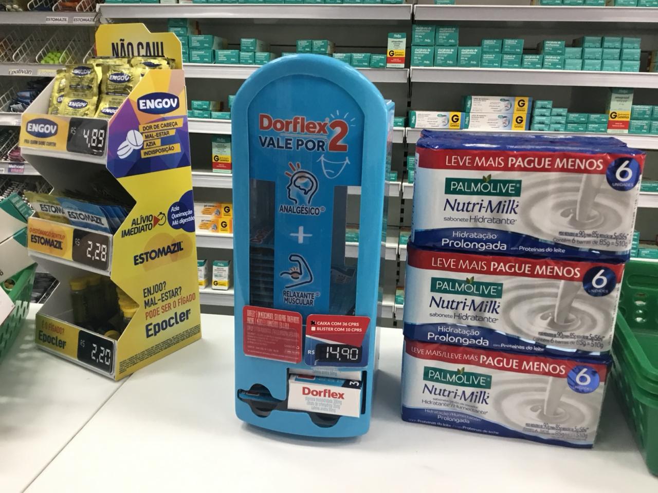 Execução e exposição de produtos